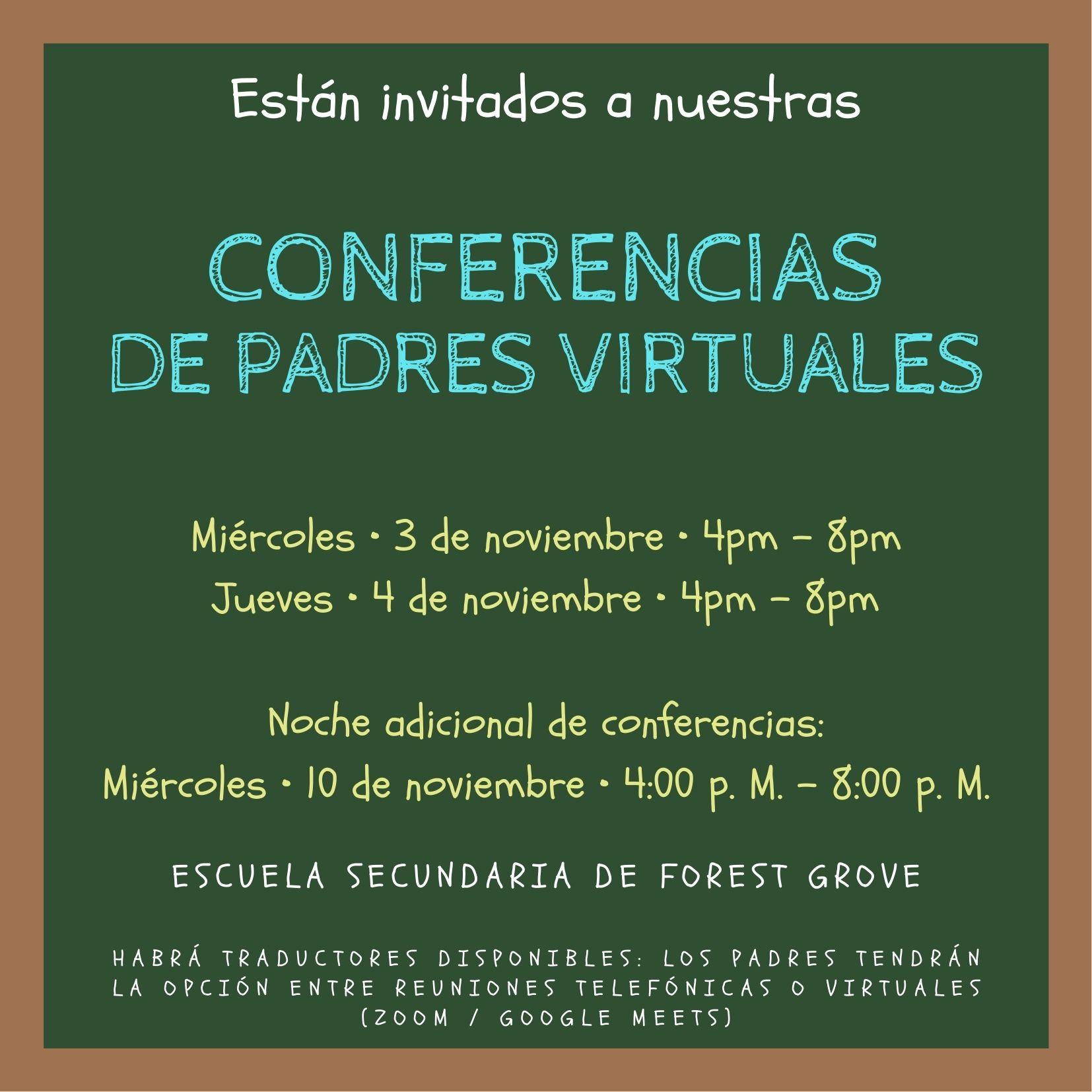 Fall Conference Flyer - Spanish