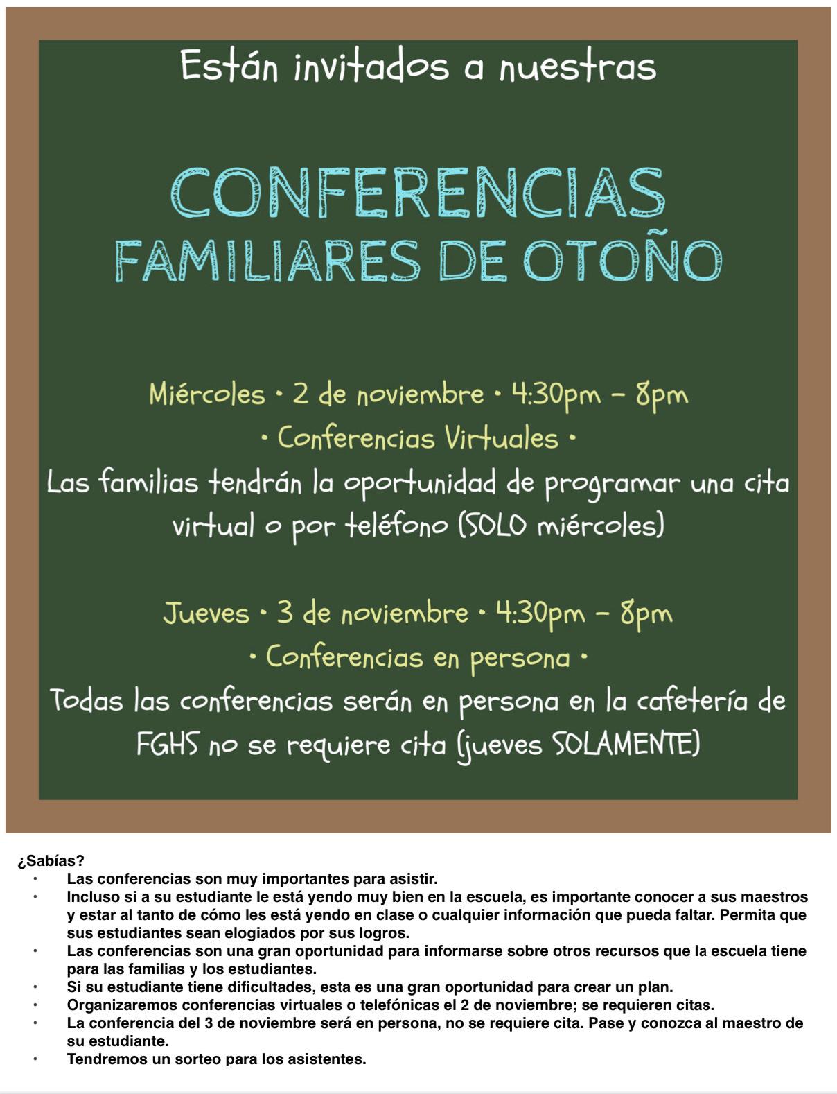 Conference Flyer Spanish