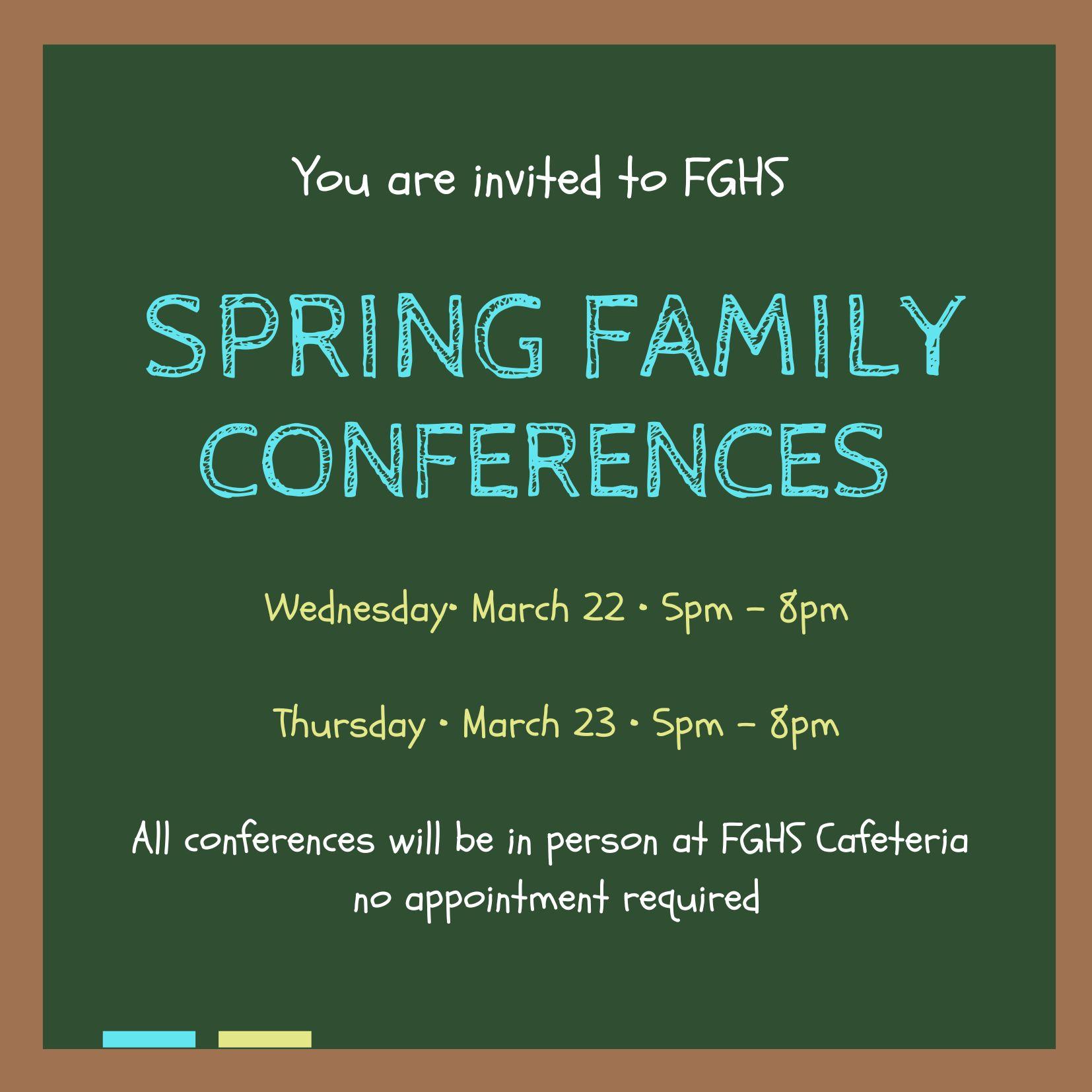 Spring Conference Flyer
